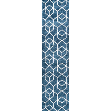 Tumbling Blocks Modern Geometric Area Rug 2
